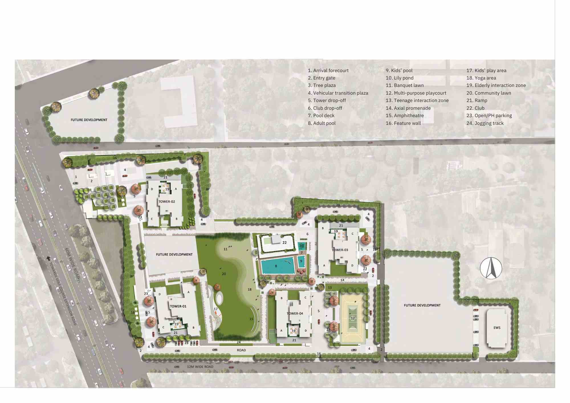 emaar-urban-oasis-site-plan