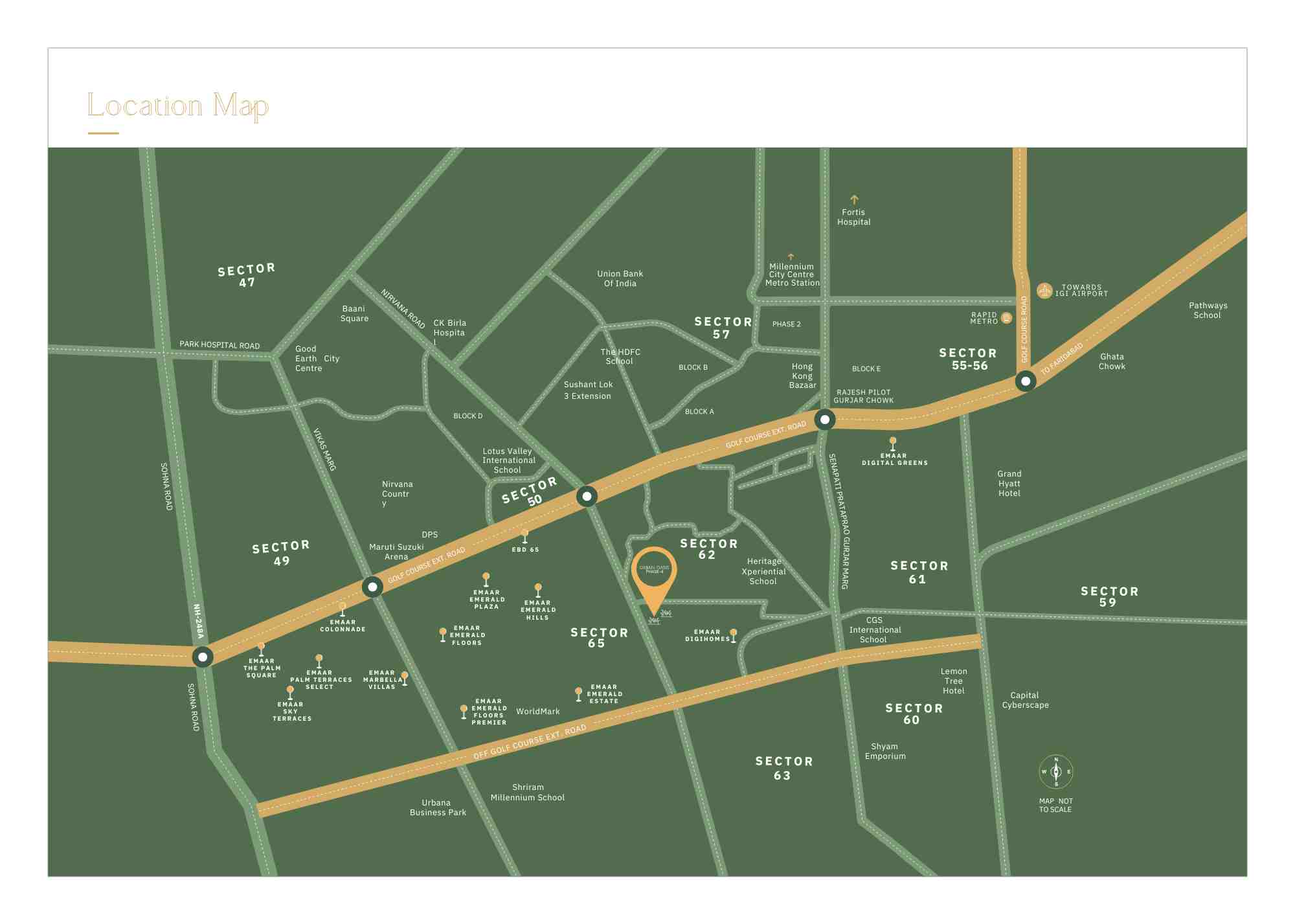 emaar-urban-oasis-phase-4-location-map