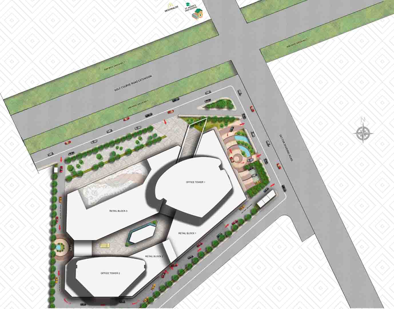 m3m-ifc-sector-66-site-plan