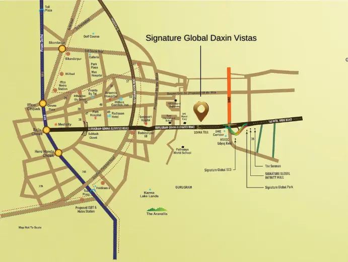 signature-global-daxin-vistas-location-map